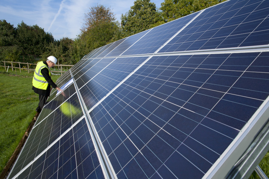 Laggio dell'impianto fotovoltaico