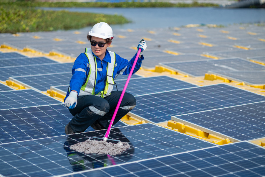 MC Pulizie specialisti del lavaggio del fotovoltaico