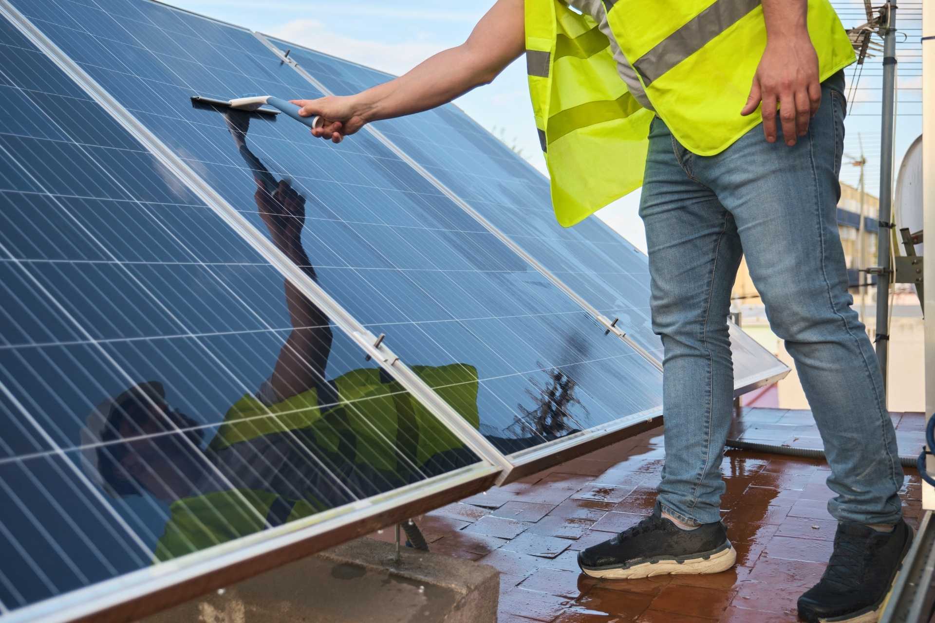 Lavaggio Impianto fotovoltaico