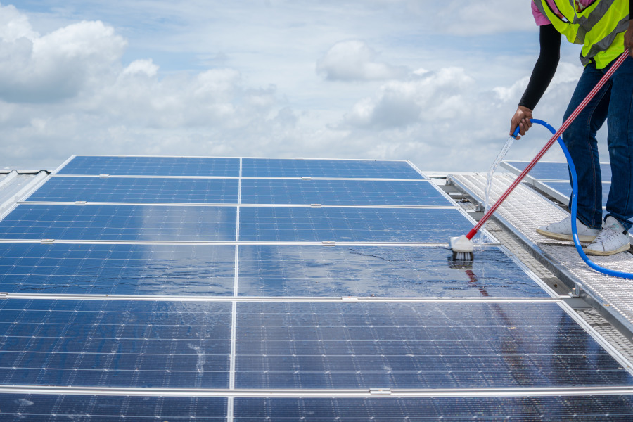 Lavaggio Impianto Fotovoltaico